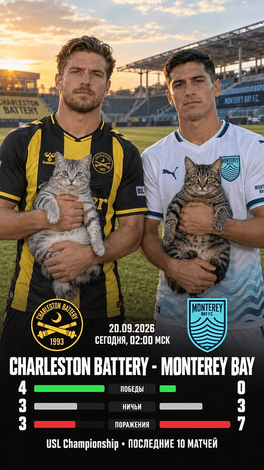 Charleston Battery — Monterey Bay