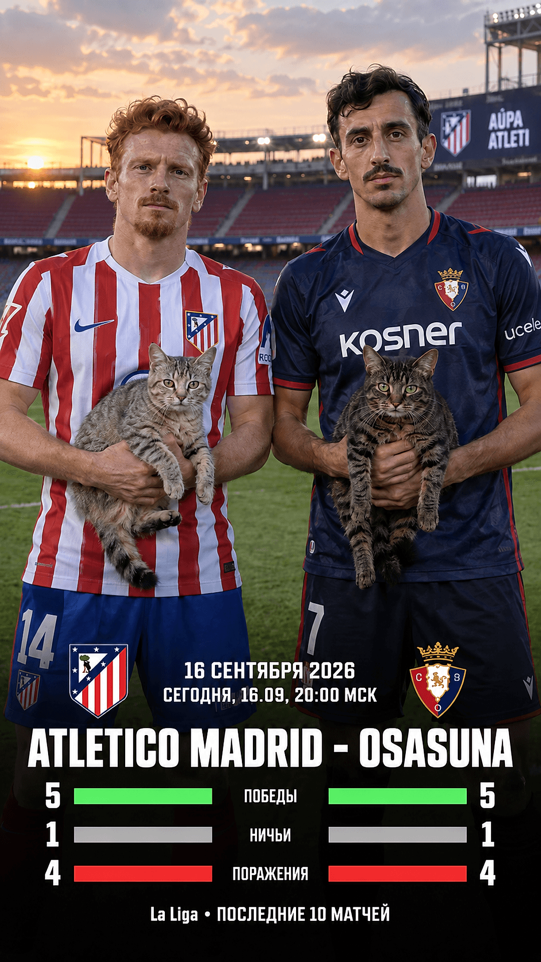 Atletico Madrid — Osasuna