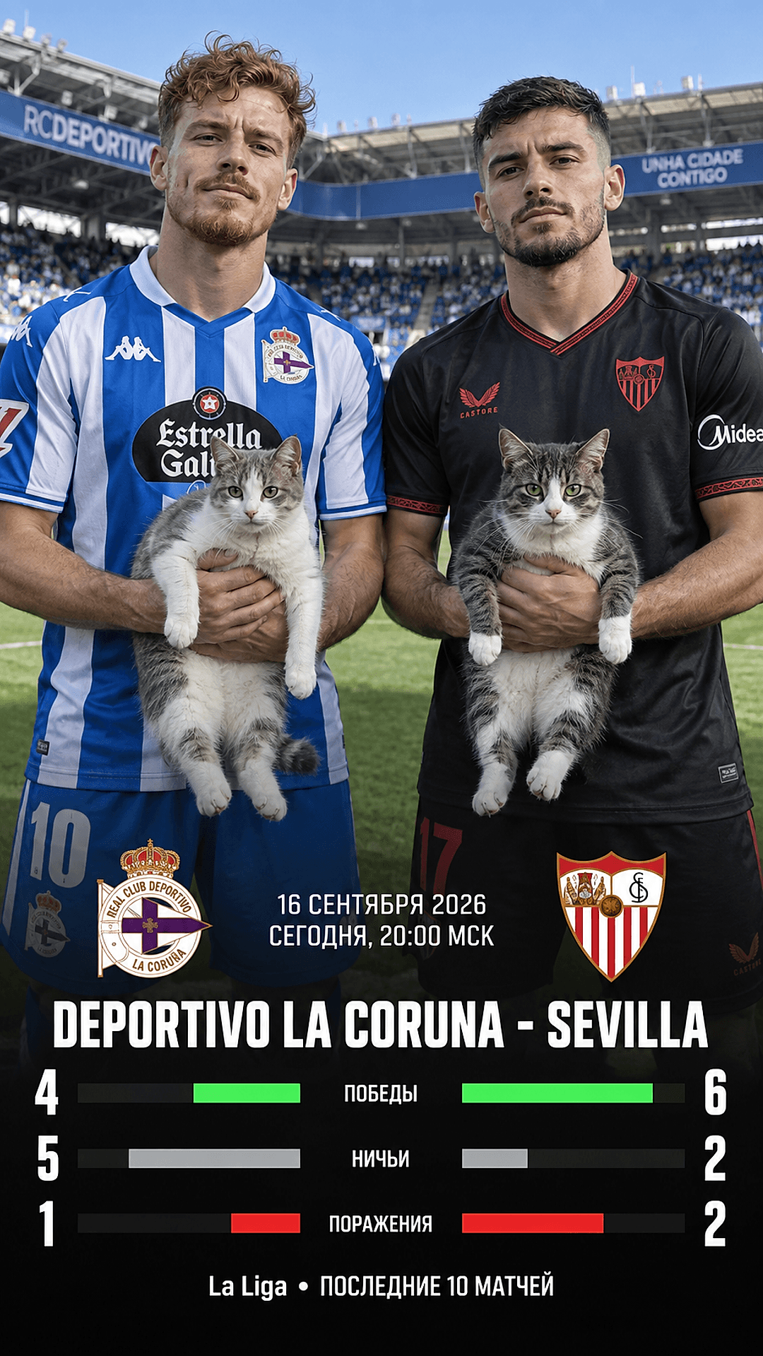 Deportivo La Coruna — Sevilla